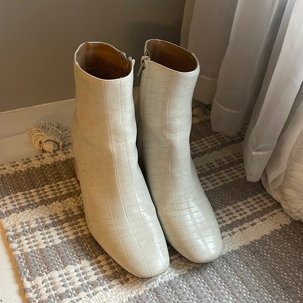 White boots